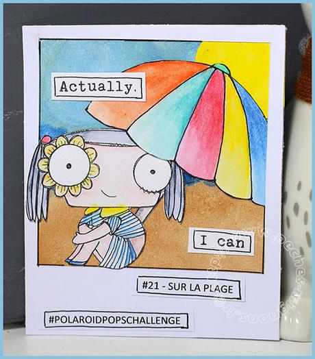 Polaroid pops challenge #21 – sur la plage