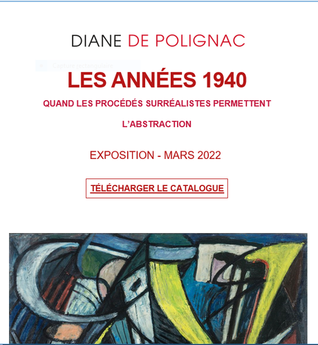 Galerie Diane de Polignac « Les années 1940 »