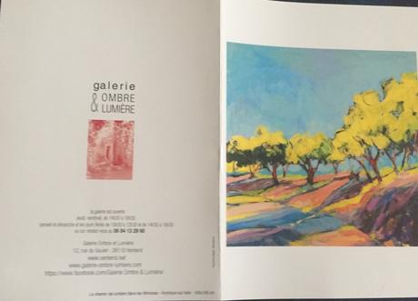 Galerie Ombre & Lumière – Venterol-(Drôme) exposition  Nadine Nacinovic- 24 Mars au 1er Mai 2022.