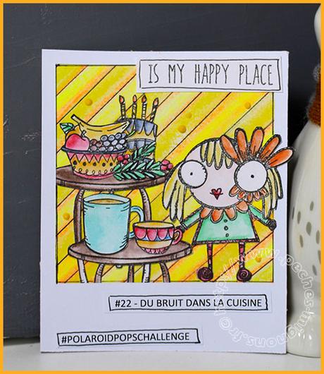 Polaroid pops challenge #22 – Du bruit dans la cuisine
