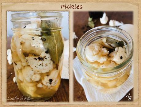 Pickles de chou-fleur à l’indienne
