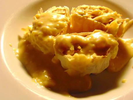 Roulés au jambon {végétal} de maman avec béchamel au fromage Roulés au jambon {végétal} de maman avec béchamel au fromage