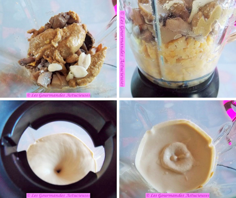 Houmous aux champignons et ses crackers express (Vegan) Houmous aux champignons et ses crackers express (Vegan)
