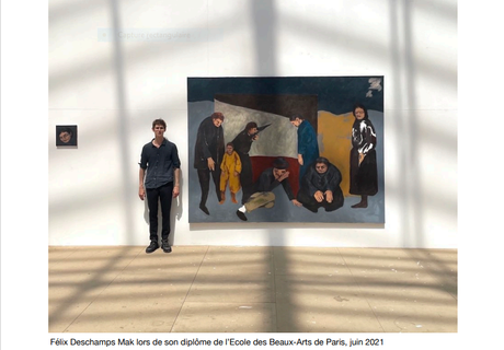 Galerie Lazarew  exposition Félix Deschamps – à partir du 12 Mars 2022.