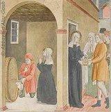 La charité de Françoise soutenue par les miracles de Dieu: celui du vin