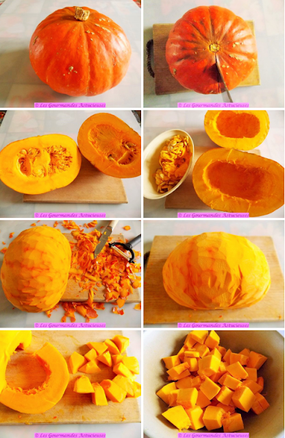 Tajine à la courge et à la courgette (Vegan)