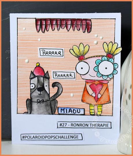 Polaroid pops challenge #27 – Ronron thérapie
