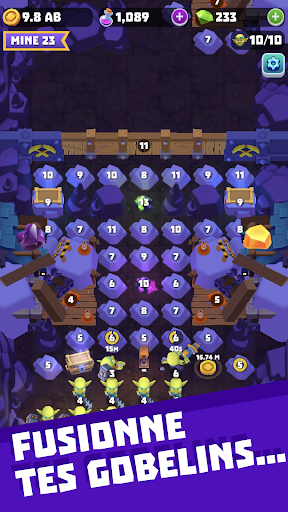 Télécharger Gratuit Gold and Goblins: Devenez le mineur le plus riche  APK MOD (Astuce) 1