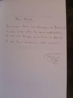 Double réception Ulule du 7 Mars 2022