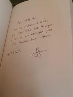 Double réception Ulule du 7 Mars 2022