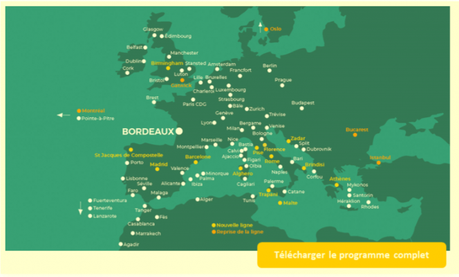 Annonce du programme des vols été 2022