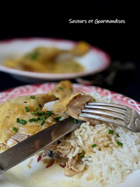 Poulet à la moutarde. Poulet à la moutarde.