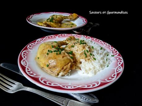 Poulet à la moutarde. Poulet à la moutarde.