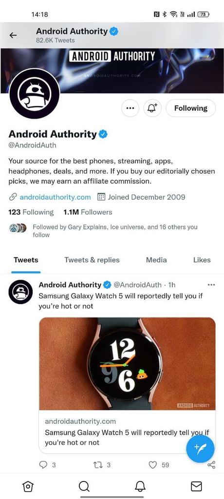 application web twitter