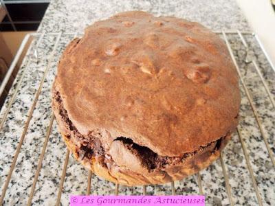 Gâteau Vegan double chocolat et matcha