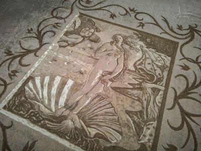 Naissance de Vénus sur sable par Jben et Thomas Cambois