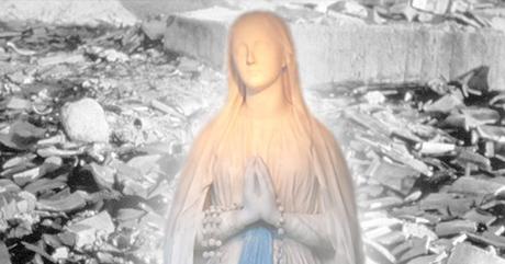 La Vierge défigurée de Nagasaki appelle les nations à rejeter la violence