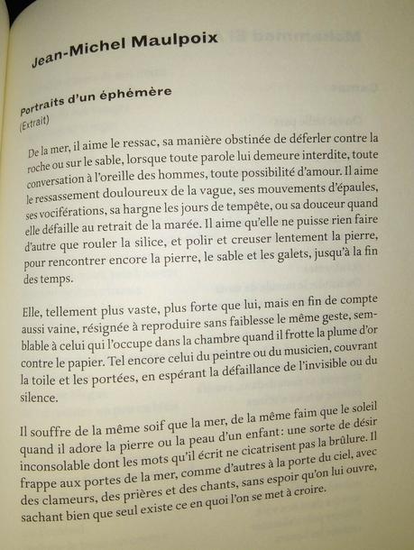 L'éphémère 88 plaisirs fugaces, anthologie établie par Bruno DOUCEY et Thierry RENARD