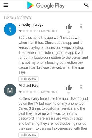 siriusxm-android-app-vers le bas