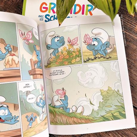 Bd jeunesse : Grandir avec les Schtroumpfs Bd jeunesse : Grandir avec les Schtroumpfs