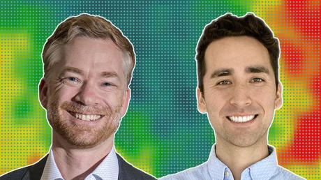 Luke Deryckx (à gauche) et Brennen Smith