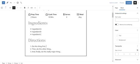 Comment créer une carte de recette via l’éditeur de blocs WordPress – WP Tavern Comment créer une carte de recette via l’éditeur de blocs WordPress – WP Tavern