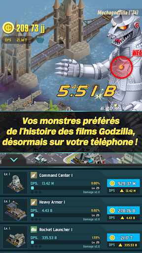 Télécharger Gratuit Godzilla Defense Force APK MOD (Astuce) 5