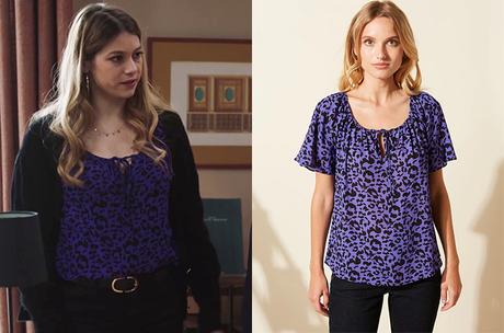 ICI TOUT COMMENCE : le top léopard violet de Lætitia dans l’épisode 360