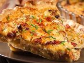 Quiche lorraine avec bacon fromage