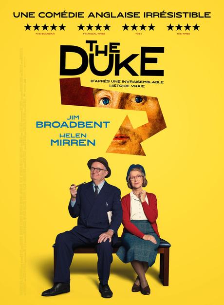 🎬THE DUKE Un film de Roger Michell avec Jim Broadbent, Helen Mirren et Fionn Whitehead au Cinéma le 20 Avril 2022