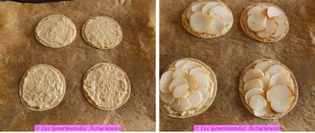 Tarte fine aux radis d'hiver et au houmous (Vegan)