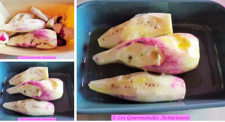 Tarte fine aux radis d'hiver et au houmous (Vegan)