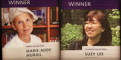 Marie-Aude Murail et Suzy Lee prix Andersen 2022