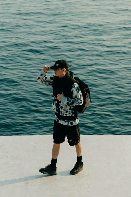 Stone Island sort sa collection SS22 Marina Stone Island sort sa collection SS22 Marina