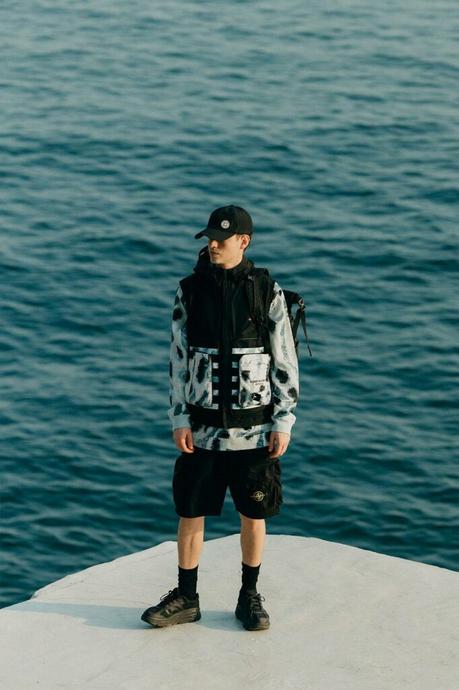 Stone Island sort sa collection SS22 Marina Stone Island sort sa collection SS22 Marina