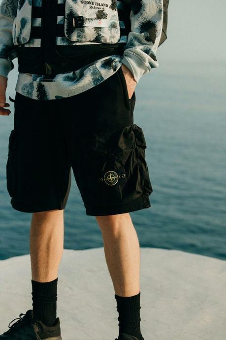 Stone Island sort sa collection SS22 Marina Stone Island sort sa collection SS22 Marina