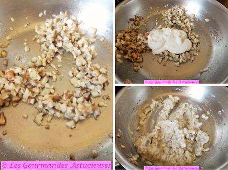 Nems de blettes au risotto et crème de champignons (sans crème) (Vegan) Nems de blettes au risotto et crème de champignons (sans crème) (Vegan)