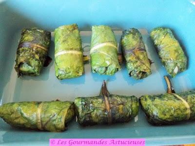 Nems de blettes au risotto et crème de champignons (sans crème) (Vegan) Nems de blettes au risotto et crème de champignons (sans crème) (Vegan)