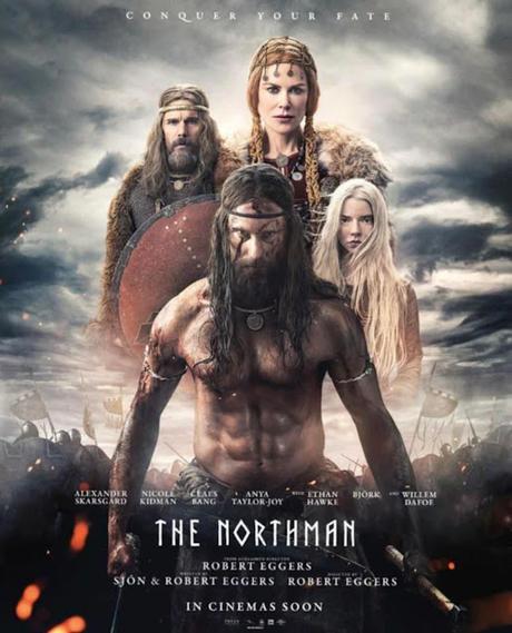 Nouvelle affiche UK pour The Northman de Robert Eggers Nouvelle affiche UK pour The Northman de Robert Eggers