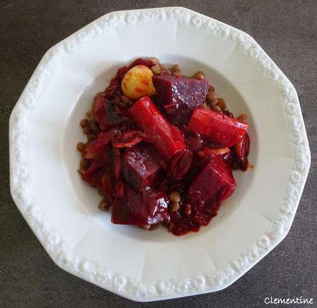 Betteraves à la bourguignonne