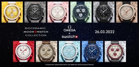 Un coup de jeune pour la montre OMEGA SpeedMaster Moonwatch avec Swatch