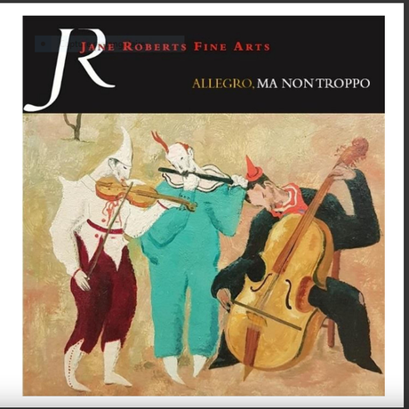 Galerie Jane Roberts  « Allegro ,  ma non troppo  » à partir du 24 Mars 2022.