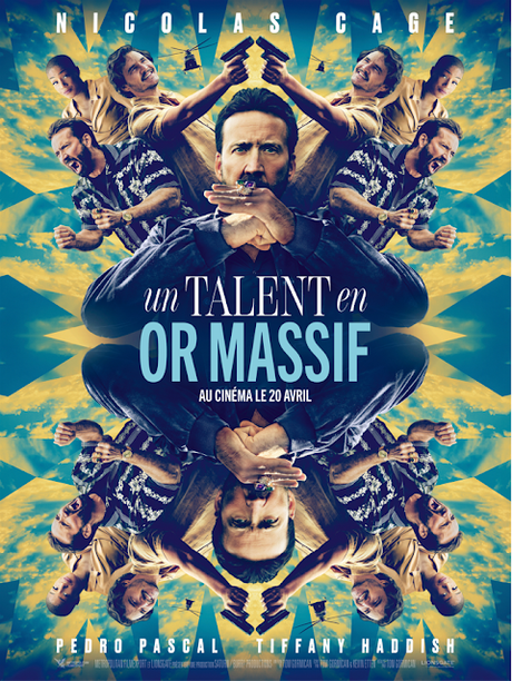 Affiche FR finale pour Un Talent en or massif de Tom Gormican