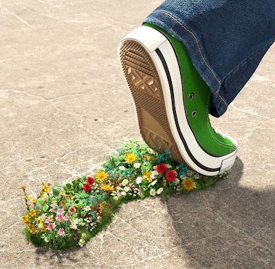 Pas à pas, la beauté sous la plante des pieds