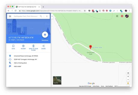 Comment entrer des coordonnées GPS dans Maps ?