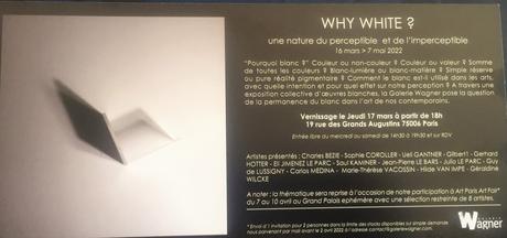Galerie WAGNER « Why White ? «