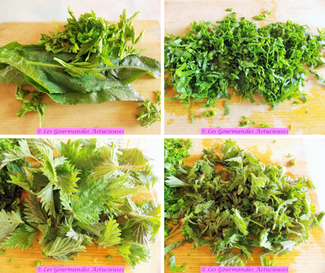 Gâteau Vegan aux lentilles et aux orties Gâteau Vegan aux lentilles et aux orties