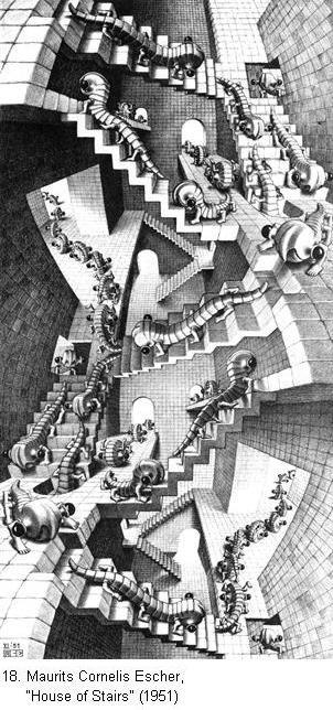 L’esthétique géométrique géniale de l’illusionniste MC Escher L’esthétique géométrique géniale de l’illusionniste MC Escher