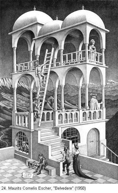 L’esthétique géométrique géniale de l’illusionniste MC Escher L’esthétique géométrique géniale de l’illusionniste MC Escher