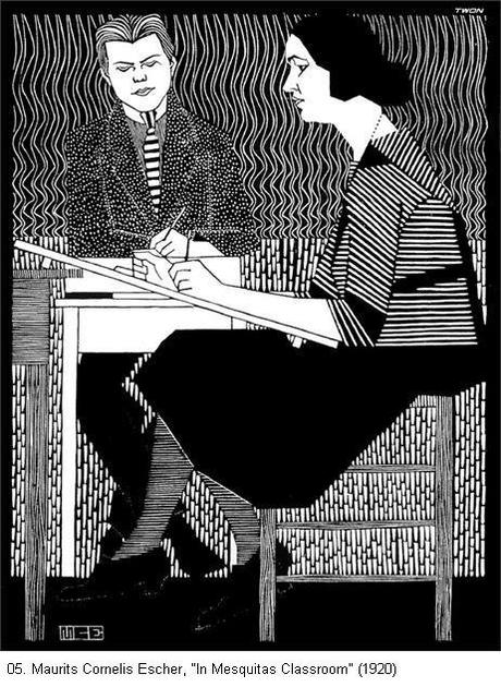 L’esthétique géométrique géniale de l’illusionniste MC Escher L’esthétique géométrique géniale de l’illusionniste MC Escher